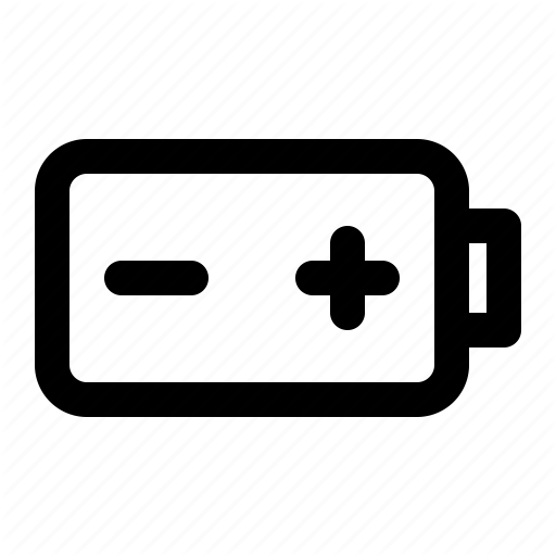 512x512 Aa, Aaa, Battery, Minus, Plus, Smartphone Icon