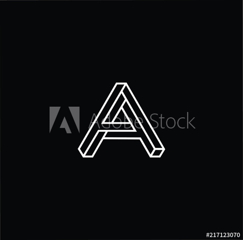 500x495 Abstract Vector Logo Design Template Creative A Aa Aaa Concept