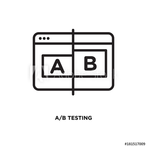 Ab Testing Vector Icon 500x500 Ab Testing Vector Icon