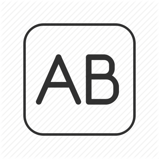 Ab, Ab Button, Font, Letter, Letters, Text, Type Icon 512x512 Ab, Ab Button, Font, Letter, Letters, Text, Type Icon
