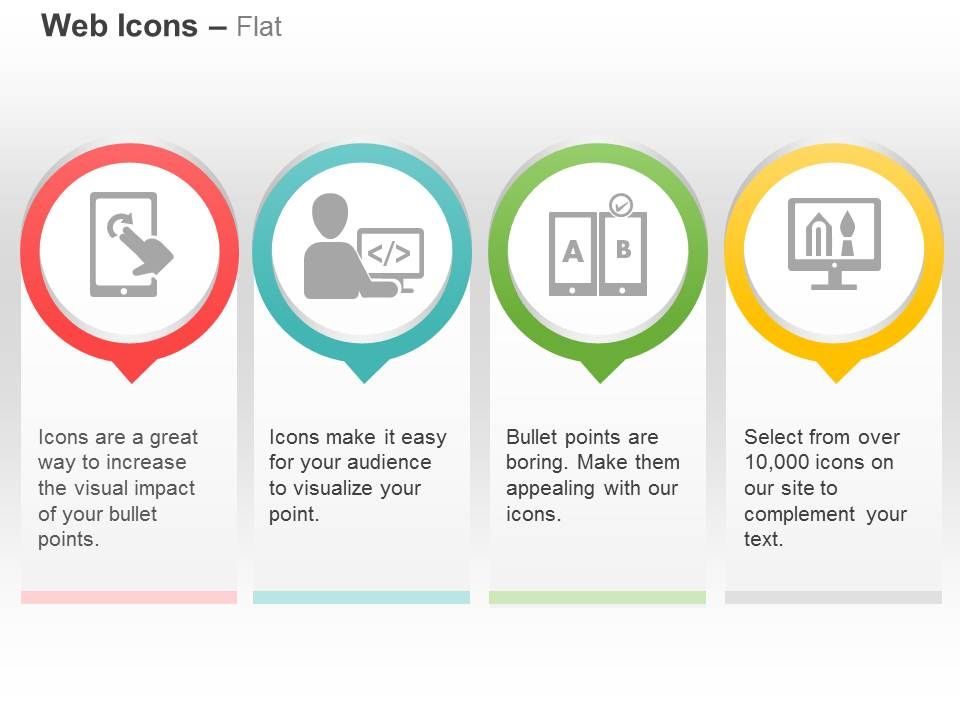 960x720 Interaction Design Coding A B Testing Visual Design Ppt Icons