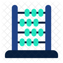 256x256 Abacus Icon Of Flat Style