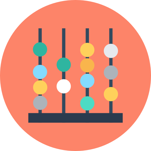 512x512 Abacus Icon Education Vectors Market