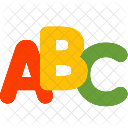 256x256 Abc Icon Of Flat Style