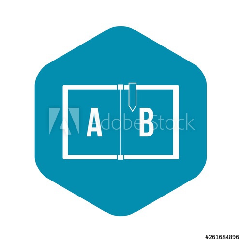 500x500 Children Abc Icon Simple Illustration Of Children Abc Vector Icon
