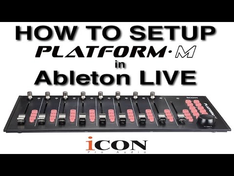 480x360 How To Setup Ableton Live On The Platform M Daw Controller
