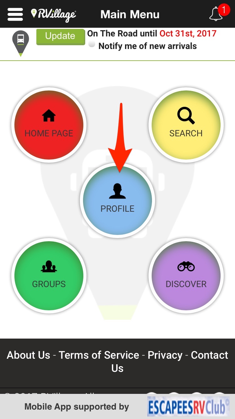 750x1334 About Me Icon App Rvillage How To Guide