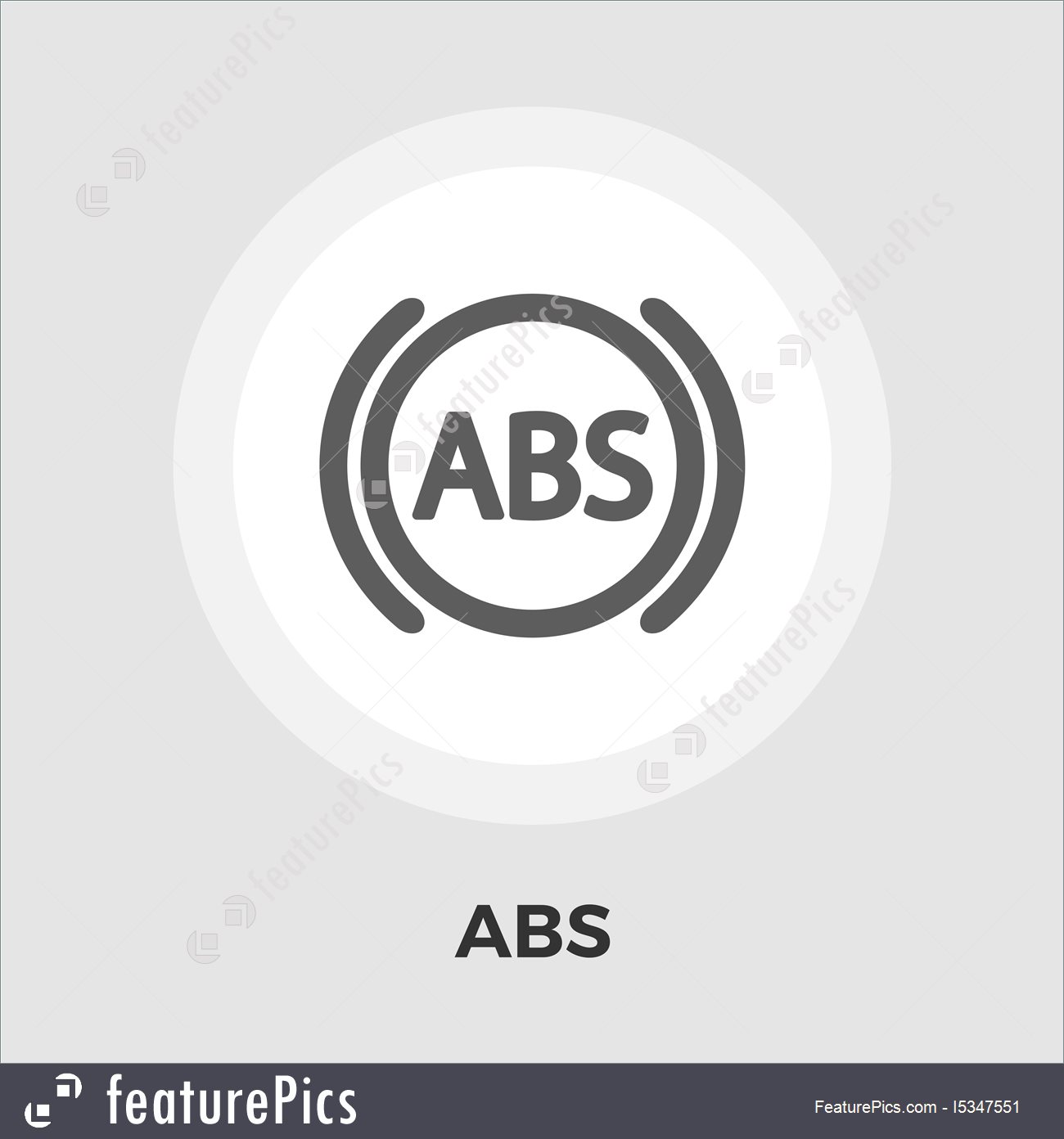 Abs Flat Icon Stock Illustration 1300x1392 Abs Flat Icon Stock Illustration