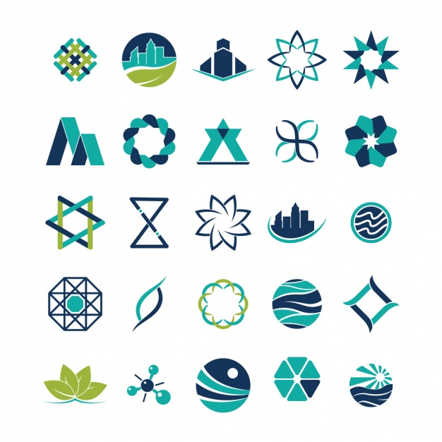 626x626 Abstract Icons Collection Vector Free Download