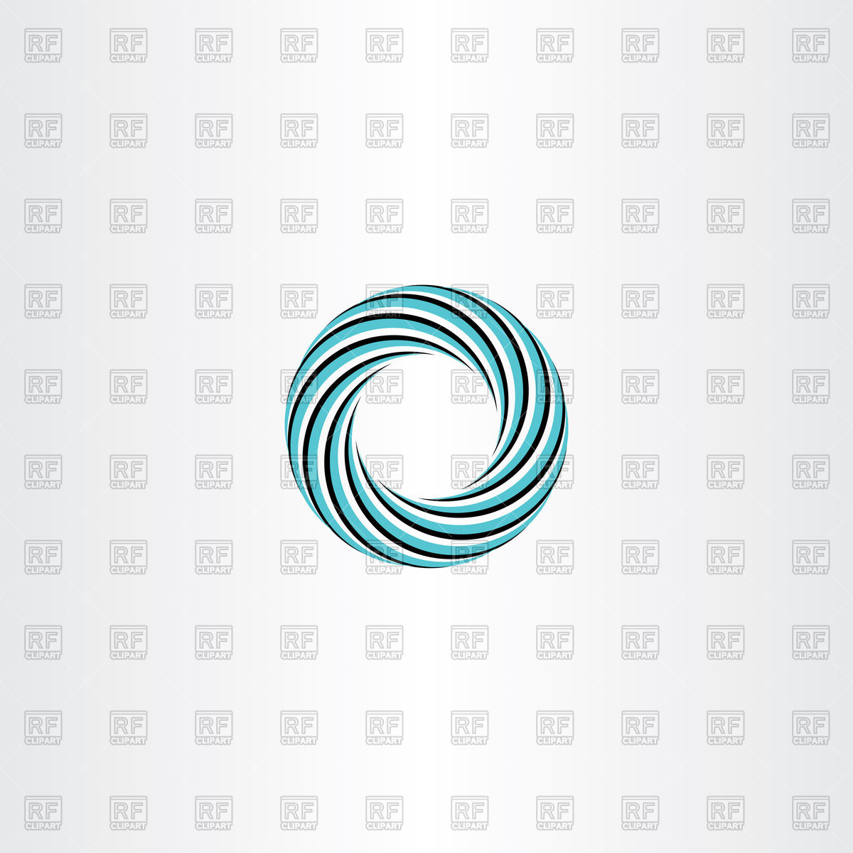 1200x1200 Circle Abstract Icon Logo Vector Image Of Icons And Emblems