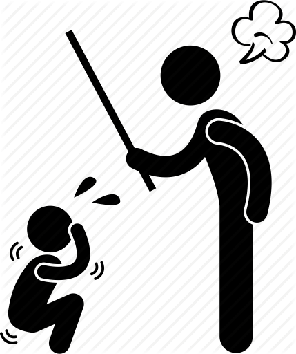 429x512 Abuse, Abusive, Beat, Cane, Children, Punish, Son Icon