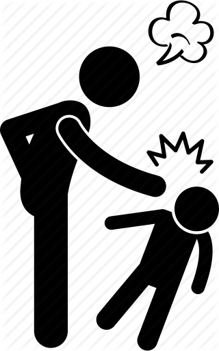 320x512 Abuse, Abusive, Bully, Child, Hit, Physical, Slap Icon