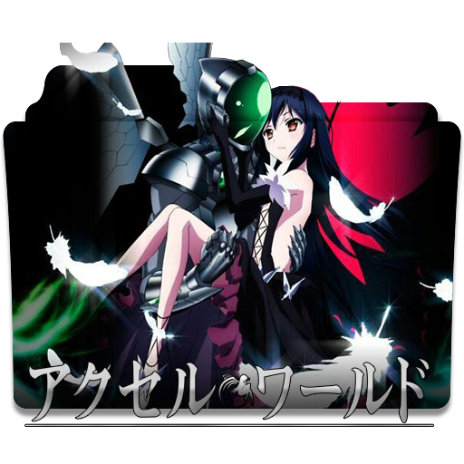 Accel World Folder Icon 512x512 Accel World Folder Icon