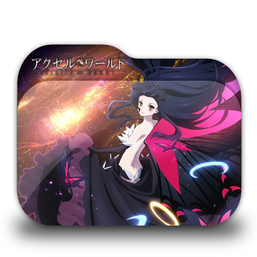 Accel World Infinite Burst Folder Icon 512x512 Accel World Infinite Burst Folder Icon