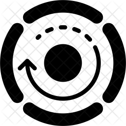 256x256 Accelerate Icon Of Glyph Style