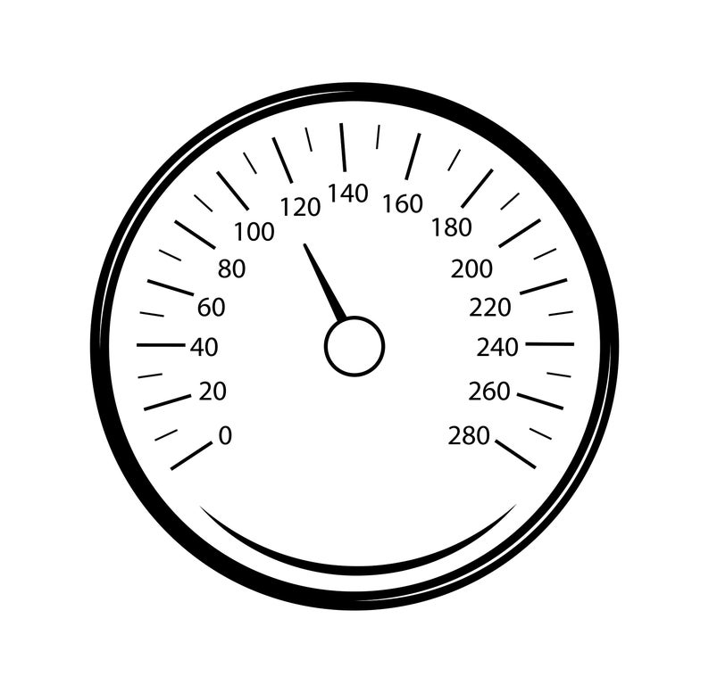 794x777 Speedometer Icon Generic Meters Acceleration Car Etsy