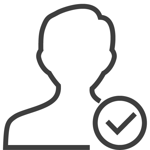 512x512 User, Man, Accept Icon Free Of Silky Line User Icons