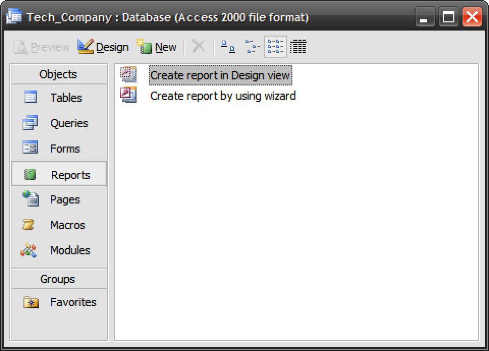 960x690 Create A Report In Ms Access Using Report Wizard