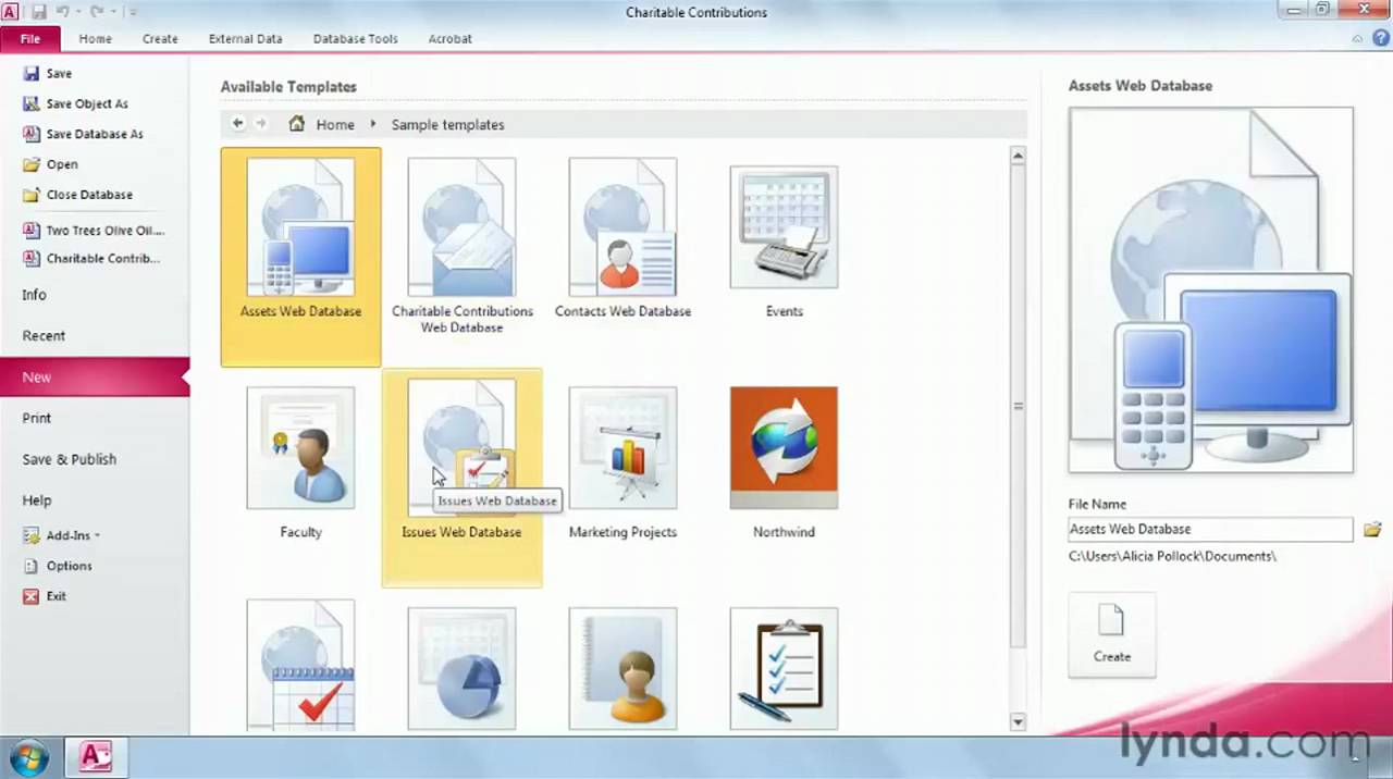 1280x716 How To Use The Backstage View In Microsoft Access Microsoft
