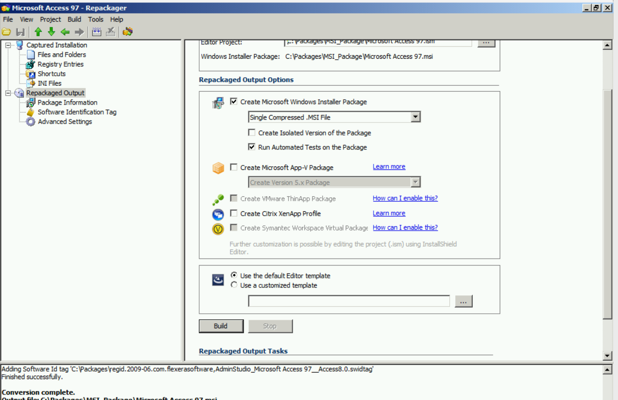 1238x803 Extra Parts Making An Msi Package For Access For Windows
