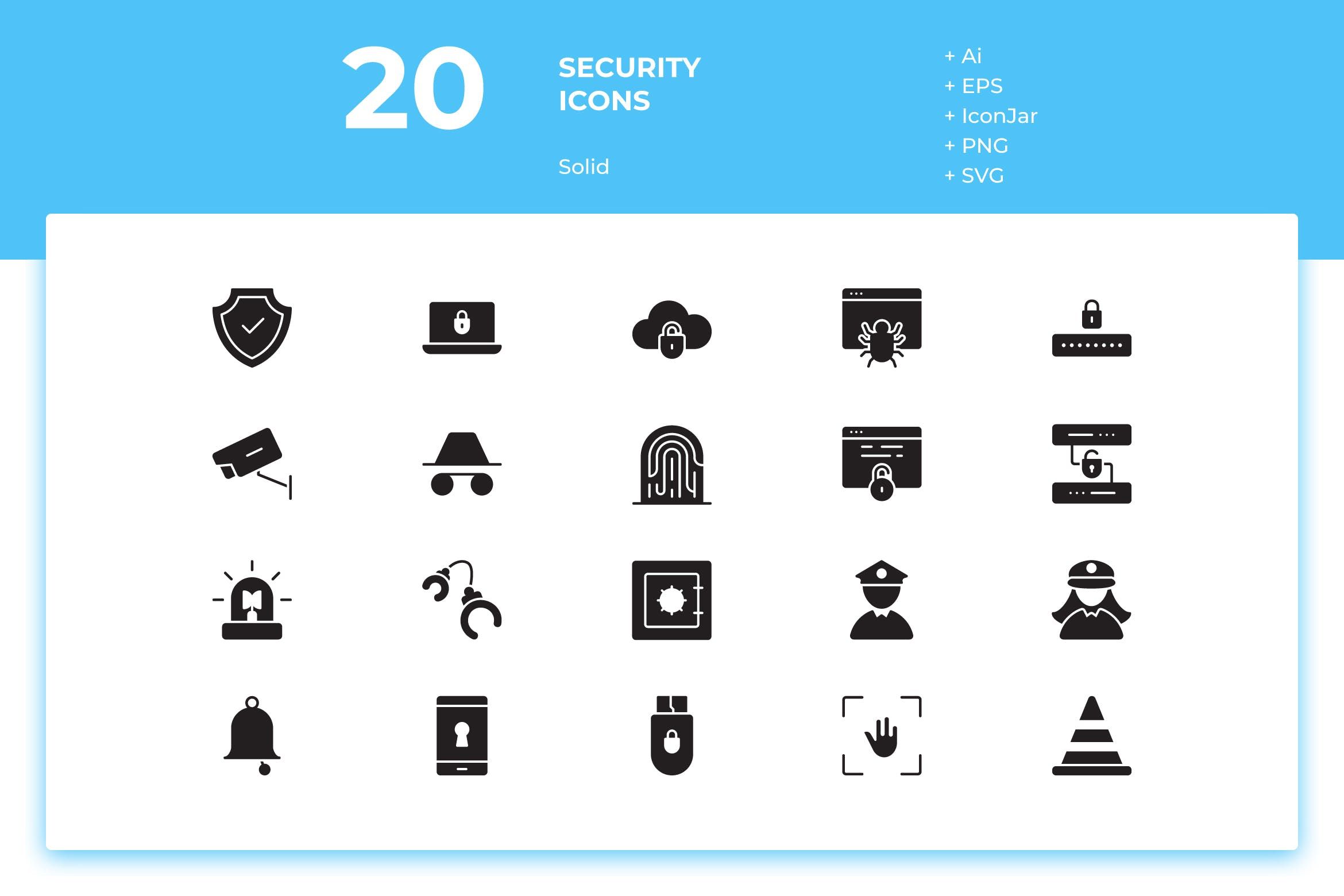 2340x1560 Security Icons