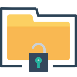 256x256 Folder, Documents, Holder, Security, Unlock, Nopassword, Access