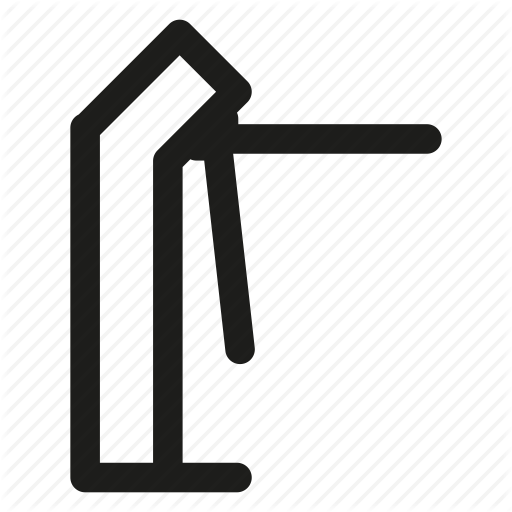 512x512 Access Control, Barrier, Security, Turnstile Icon