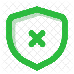 256x256 Access Denied Icon Of Colored Outline Style