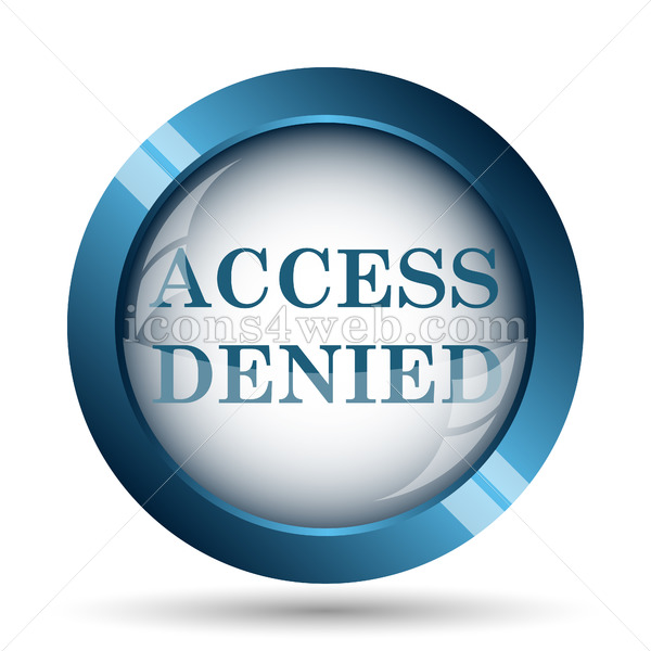 600x600 Access Denied Image Icon