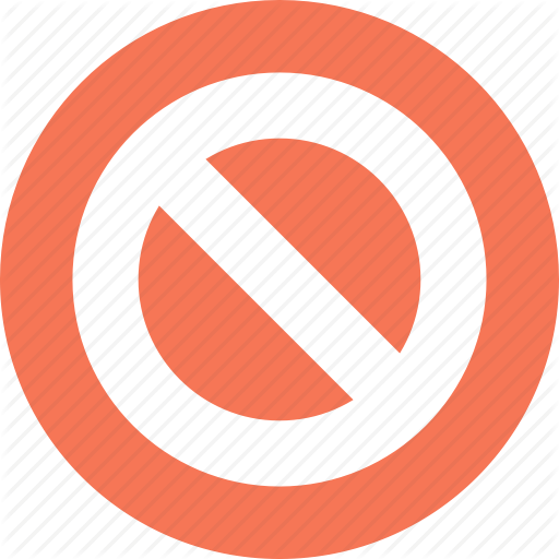 512x512 Access, Denied, Deny, Forbidden, Prohibited, Stop, Warning Icon