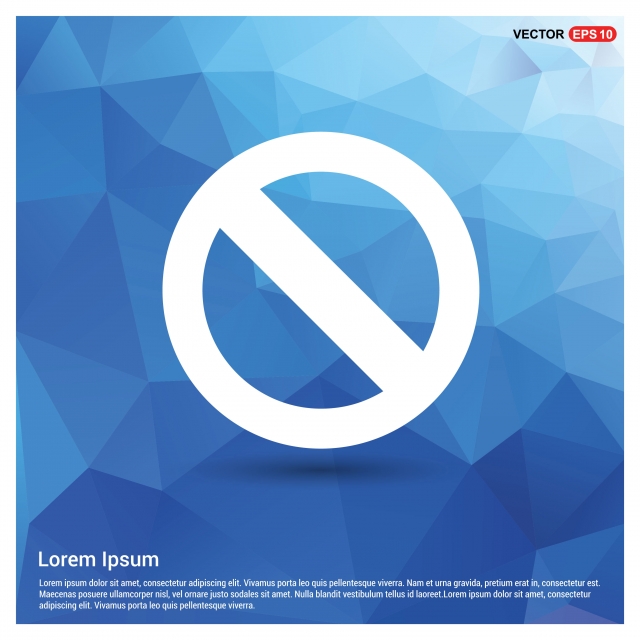 640x640 Access Denied Icon, Access, Area, Ban Png And Vector