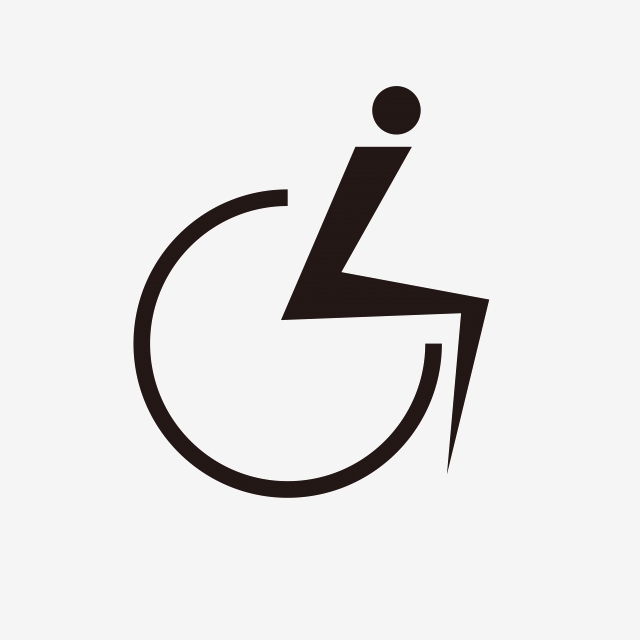640x640 Accessibility Icon Disabled Simple Icon Vector, Accessibility