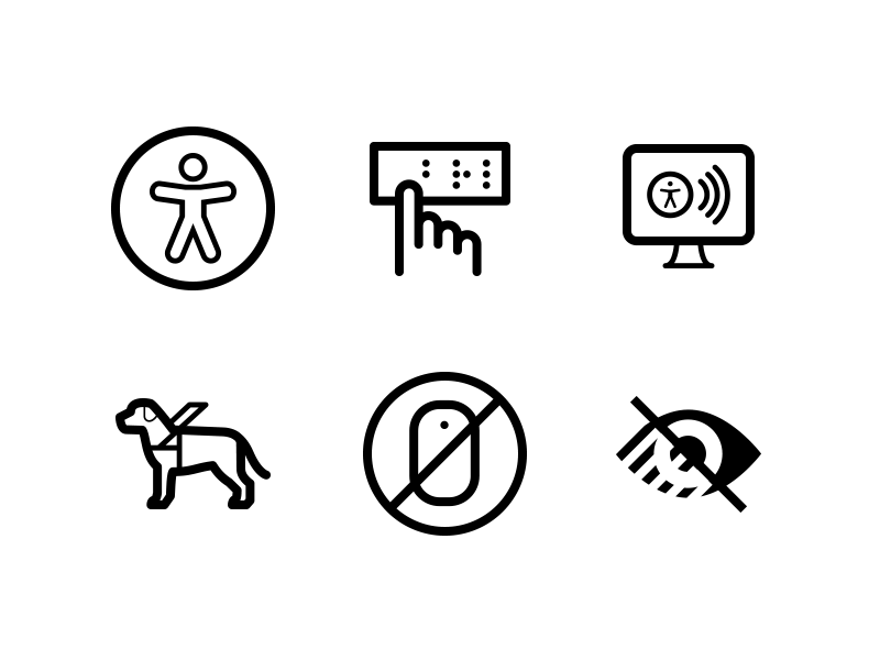 800x600 Accessibility Icons