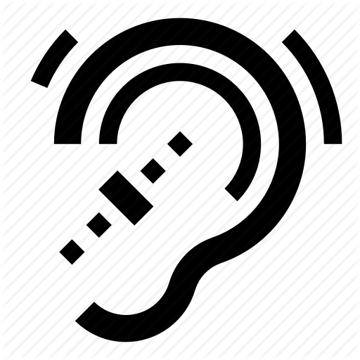 512x512 Accessibility, Accessible, Aerophone, Earphone, Hearing Aid Icon