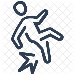 256x256 Accident Icon Of Line Style