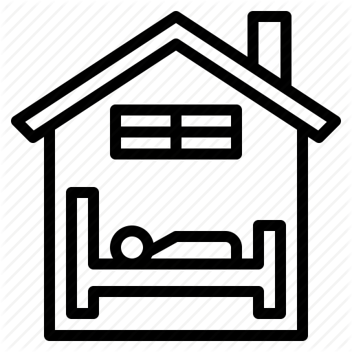 512x512 Accommodation, Bed, Guesthouse, House, Lodging Icon