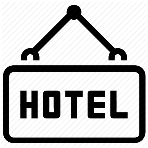 512x512 Accommodation, Hotel, Sign Icon