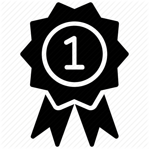 512x512 Accomplishment Badge, Achievement, First Position, Highest Grade