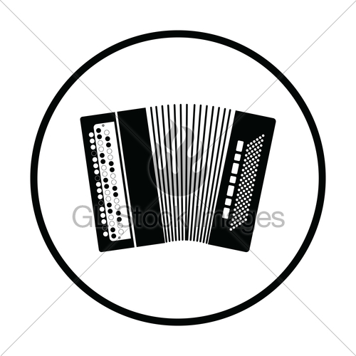 500x500 Accordion Icon Gl Stock Images