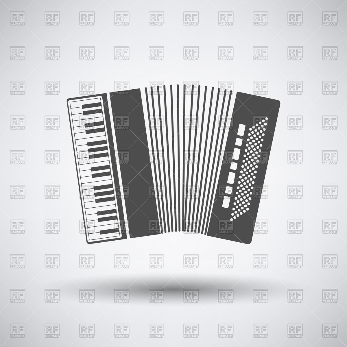 1200x1200 Accordion Icon Vector Image Of Icons And Emblems Angelp