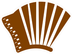 250x186 Accordion Icon Sticker