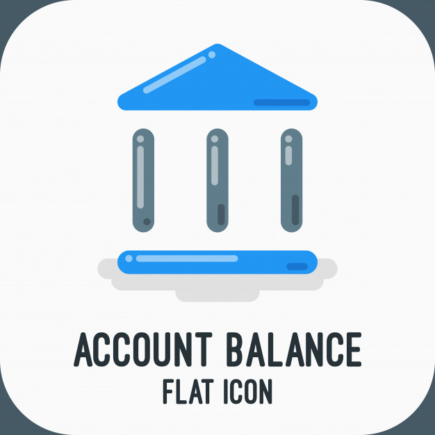 626x626 Account Balance Icon Vector Premium Download
