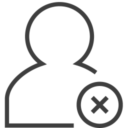 256x256 User Delete Icon Silky Line User Iconset Custom Icon Design