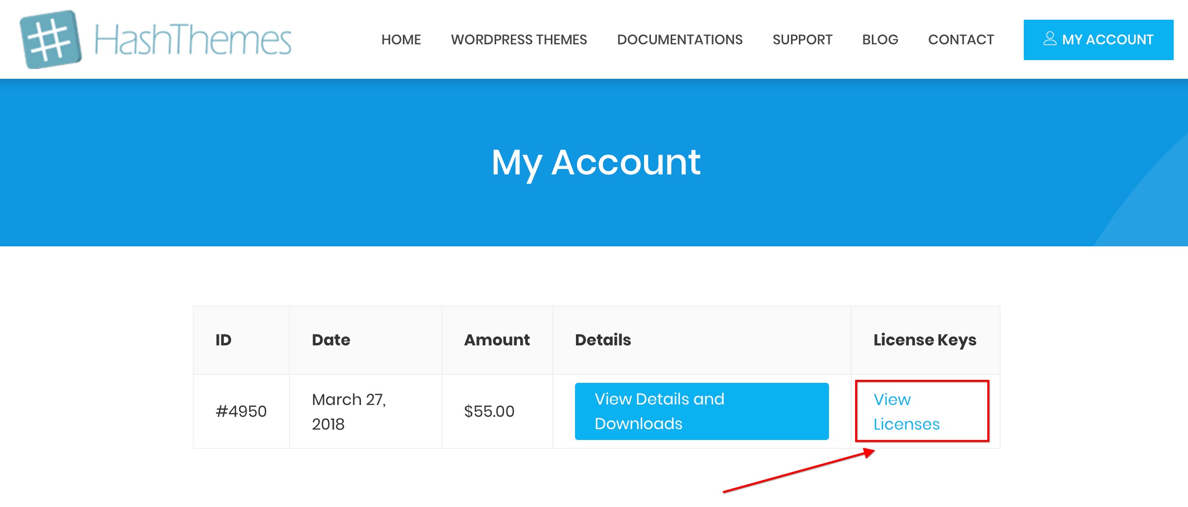 2409x1029 Adding License Key And Updating A Premium Theme