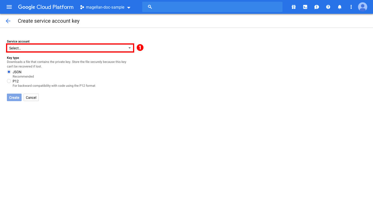 1298x738 Creating A Google Cloud Platform Service Account Key Magellan Blocks