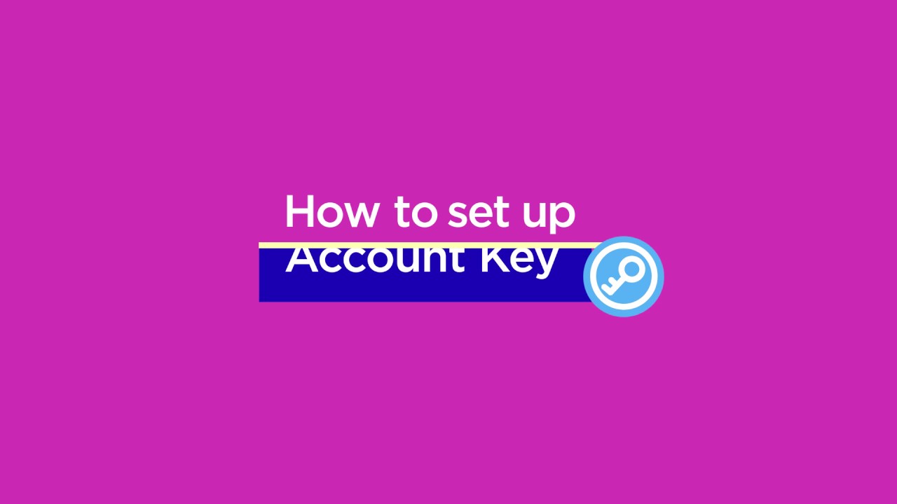 Account key ru