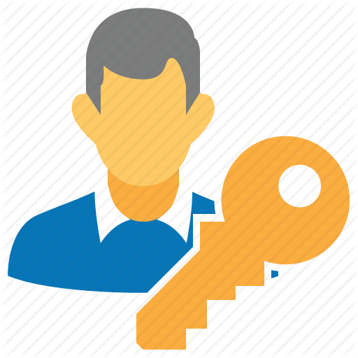Account key icon at vectorified collection of account key icon