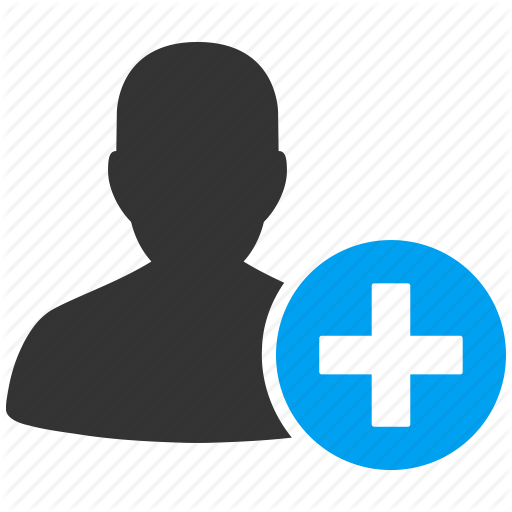 512x512 Add User, Create Profile, Customer, Doctor Account, Manager