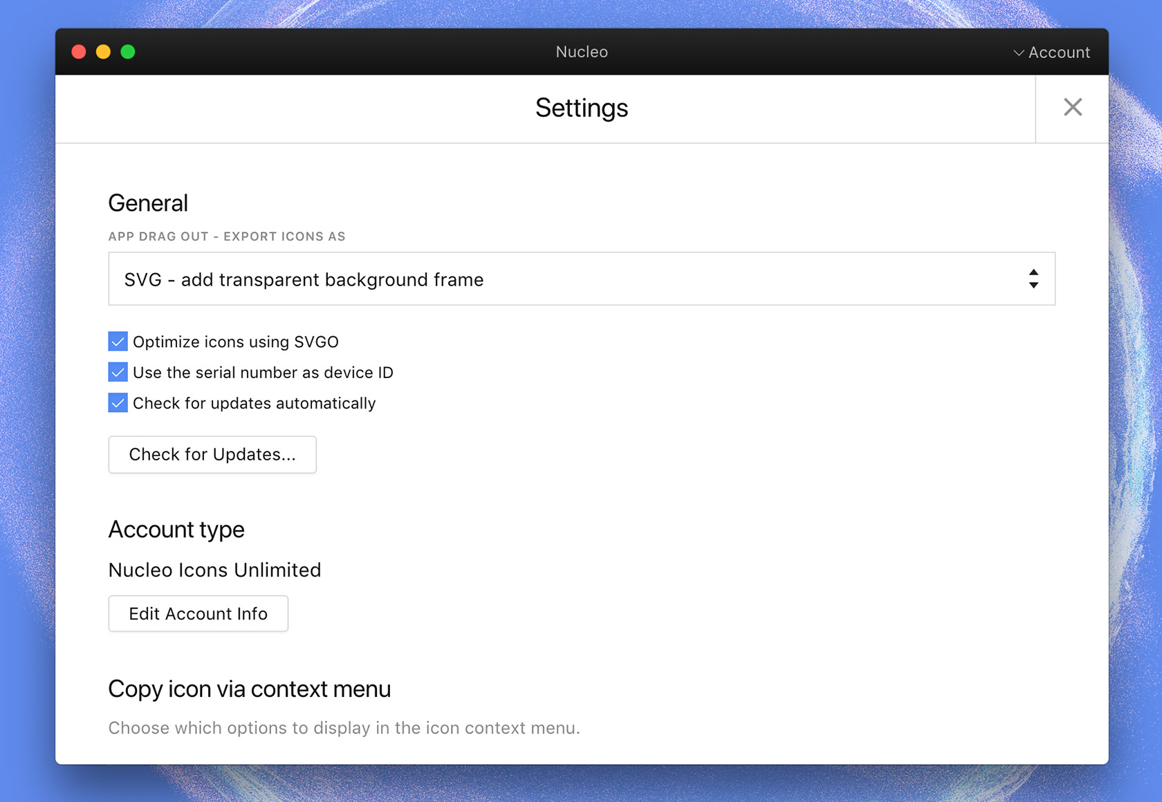 1680x1160 Account Settings