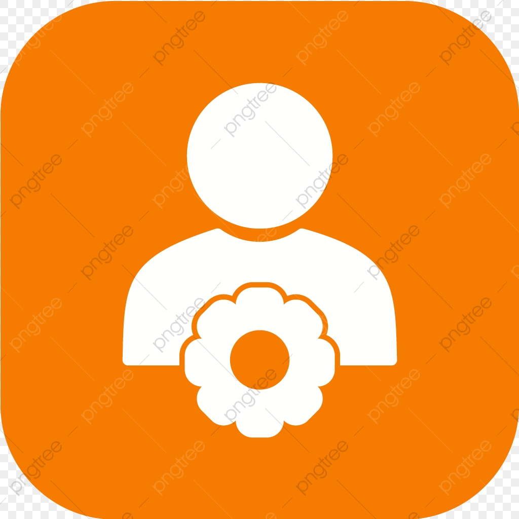 1024x1024 Vector User Management Icon, Yellow, Account, Settings Icon Png